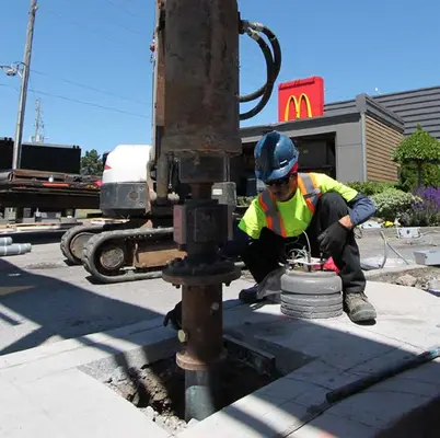McDonald’s — Ground Screw Innovation